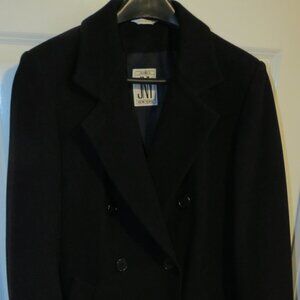 Jones New York JNY Women's Double Breasted Long Wool Coat S
